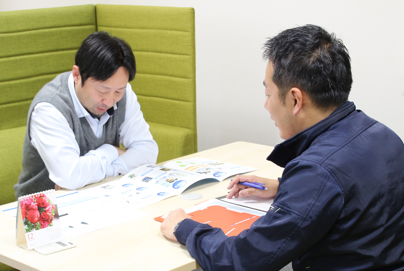 お見積もり最短30分1社完結で翌日工事可能